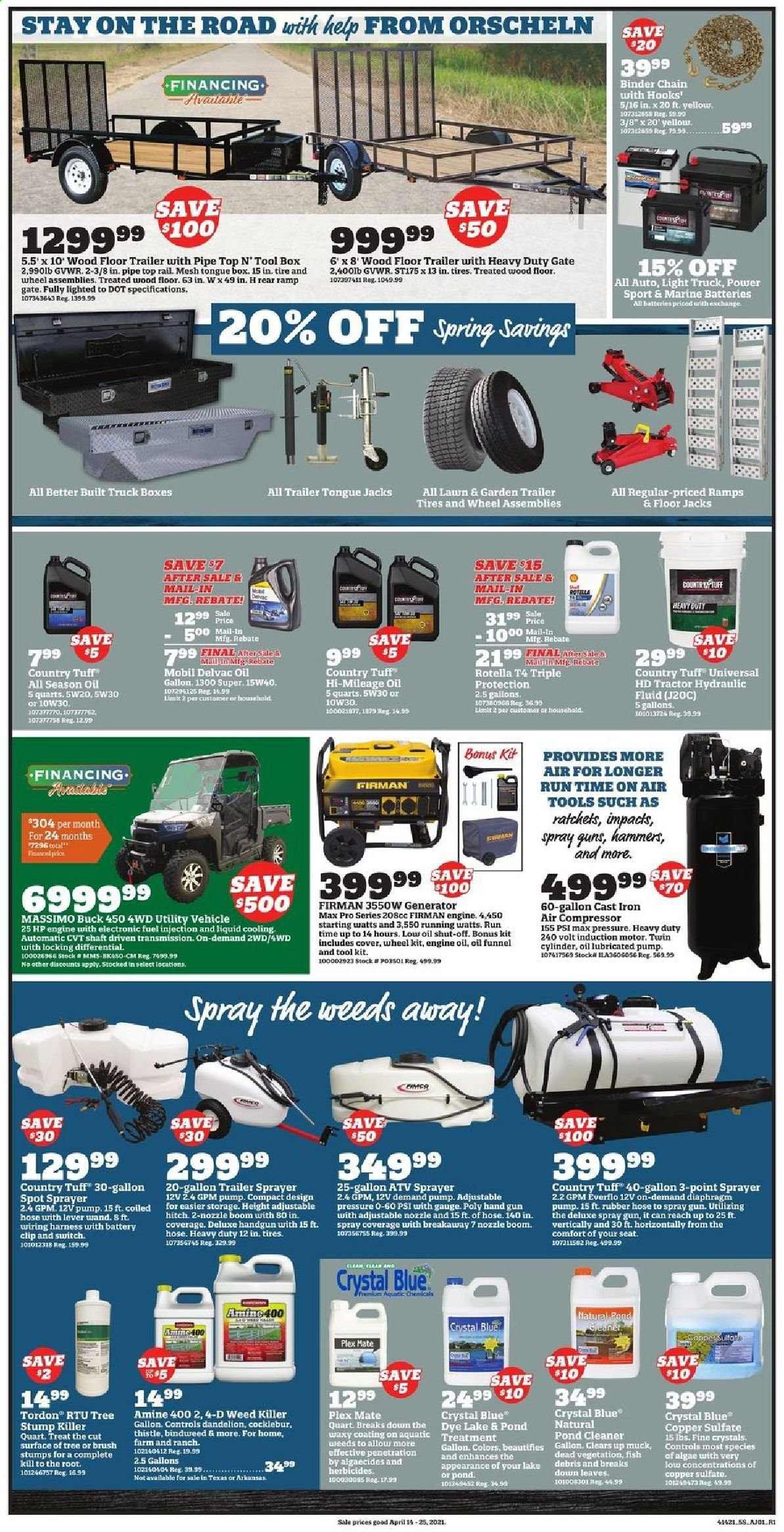 Orscheln Farm and Home Weekly Ad Flyer April 14 to April 25