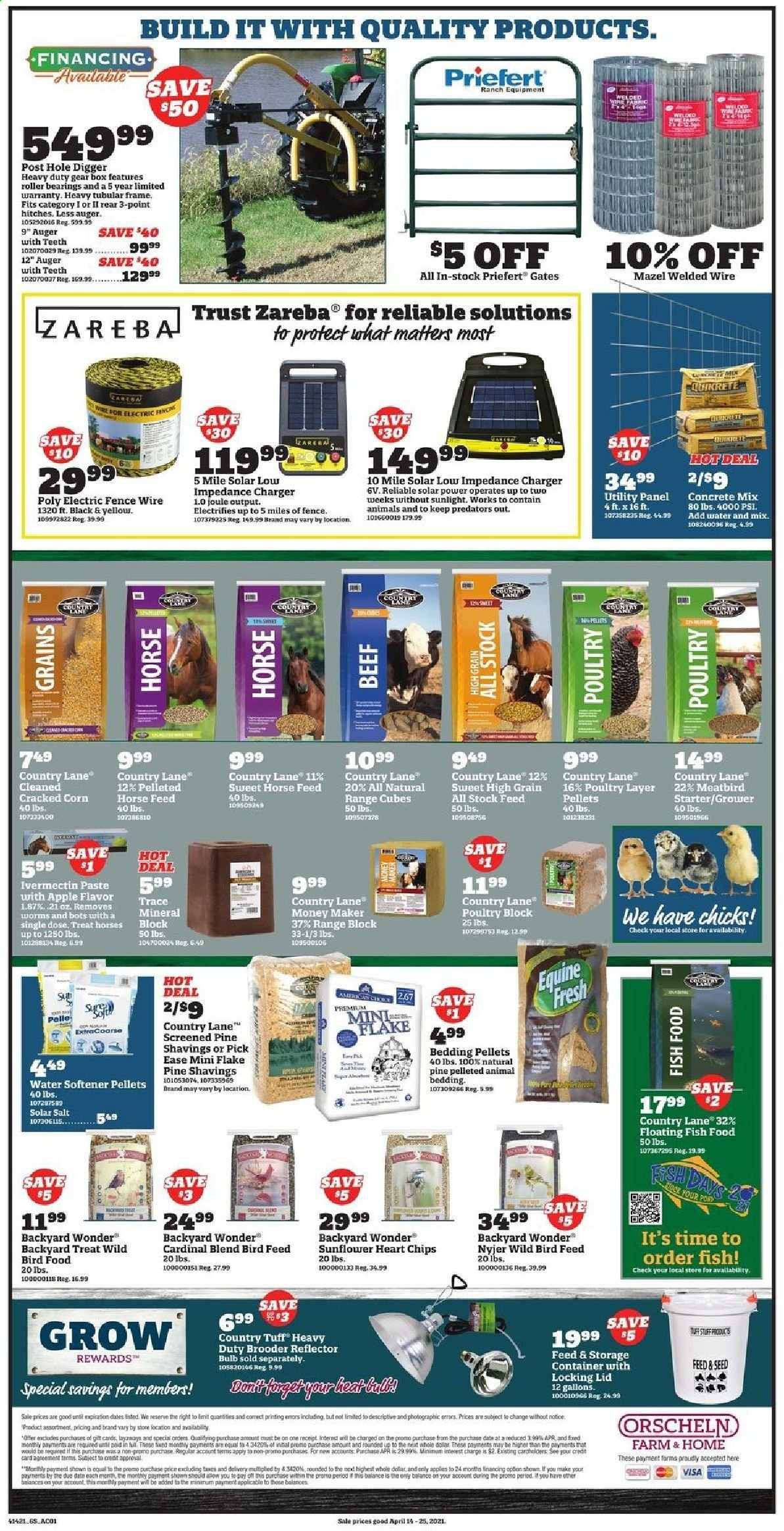Orscheln Farm and Home Weekly Ad Flyer April 14 to April 25