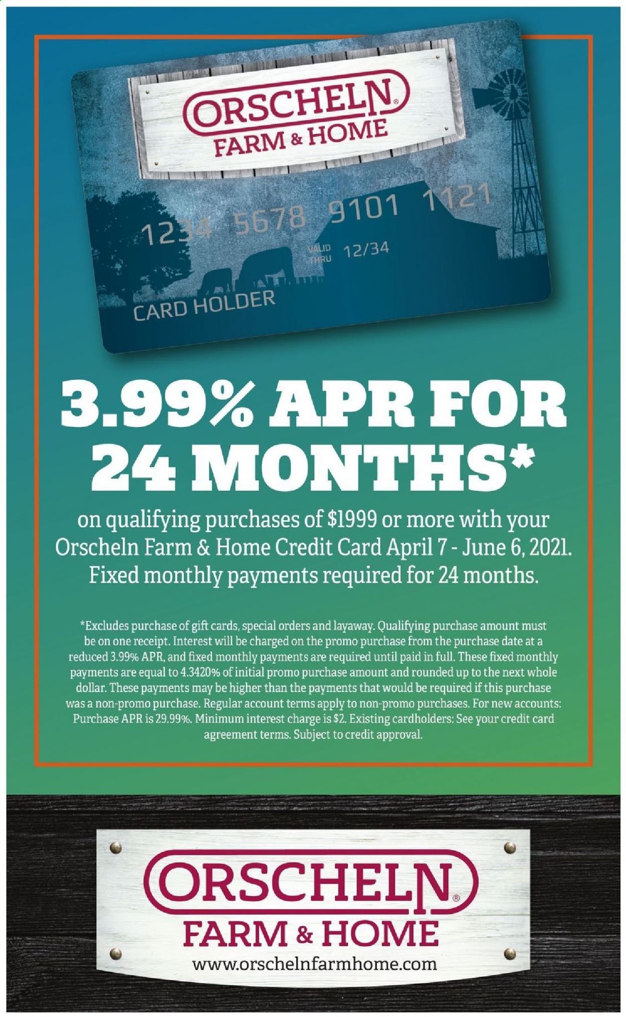 Orscheln Farm and Home Weekly Ad Flyer April 14 to April 25