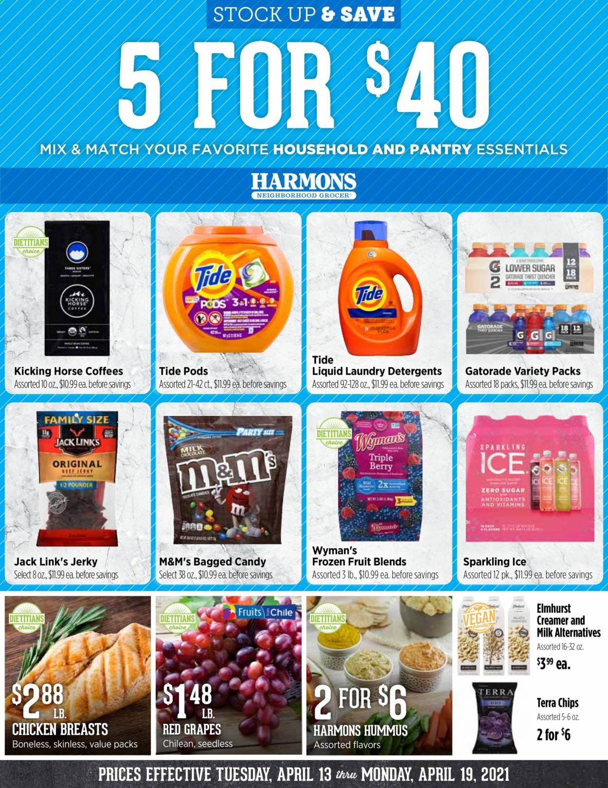 Harmons Weekly Ad Flyer April 13 to April 19