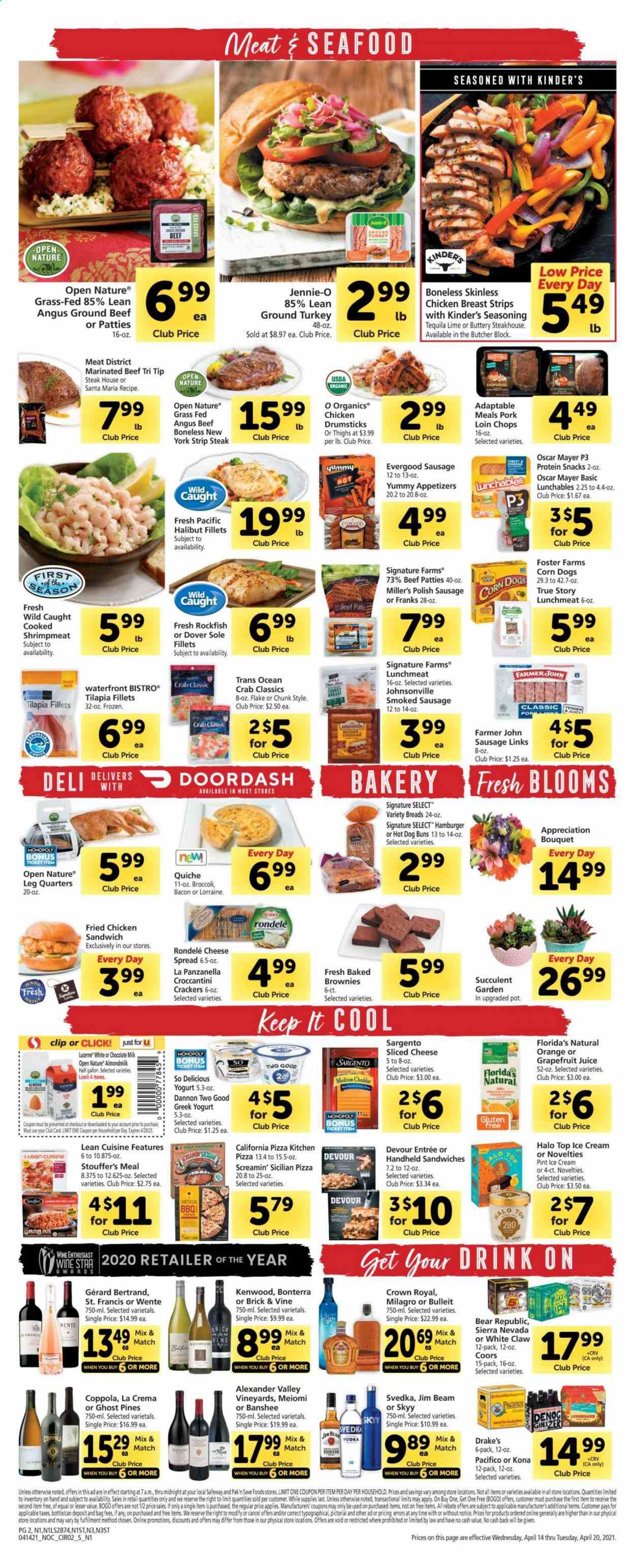 Safeway (AZ, CA, CO, HI, MD, NE, OR, VA, WA) Weekly Ad Flyer April 14 to April 20