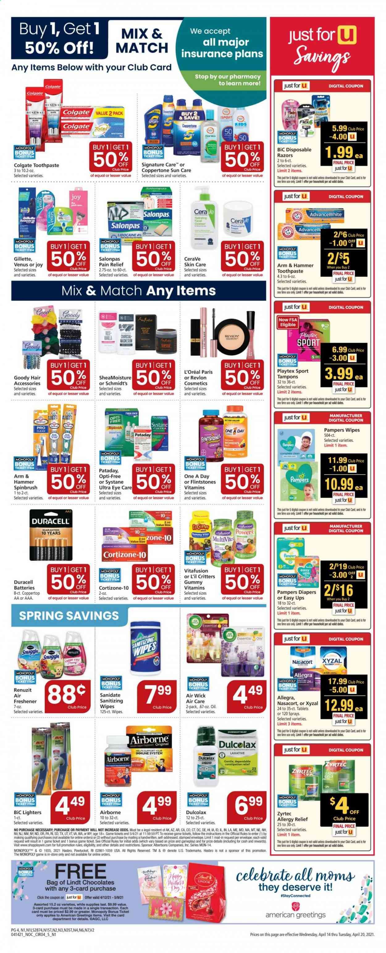 Safeway (AZ, CA, CO, HI, MD, NE, OR, VA, WA) Weekly Ad Flyer April 14 to April 20