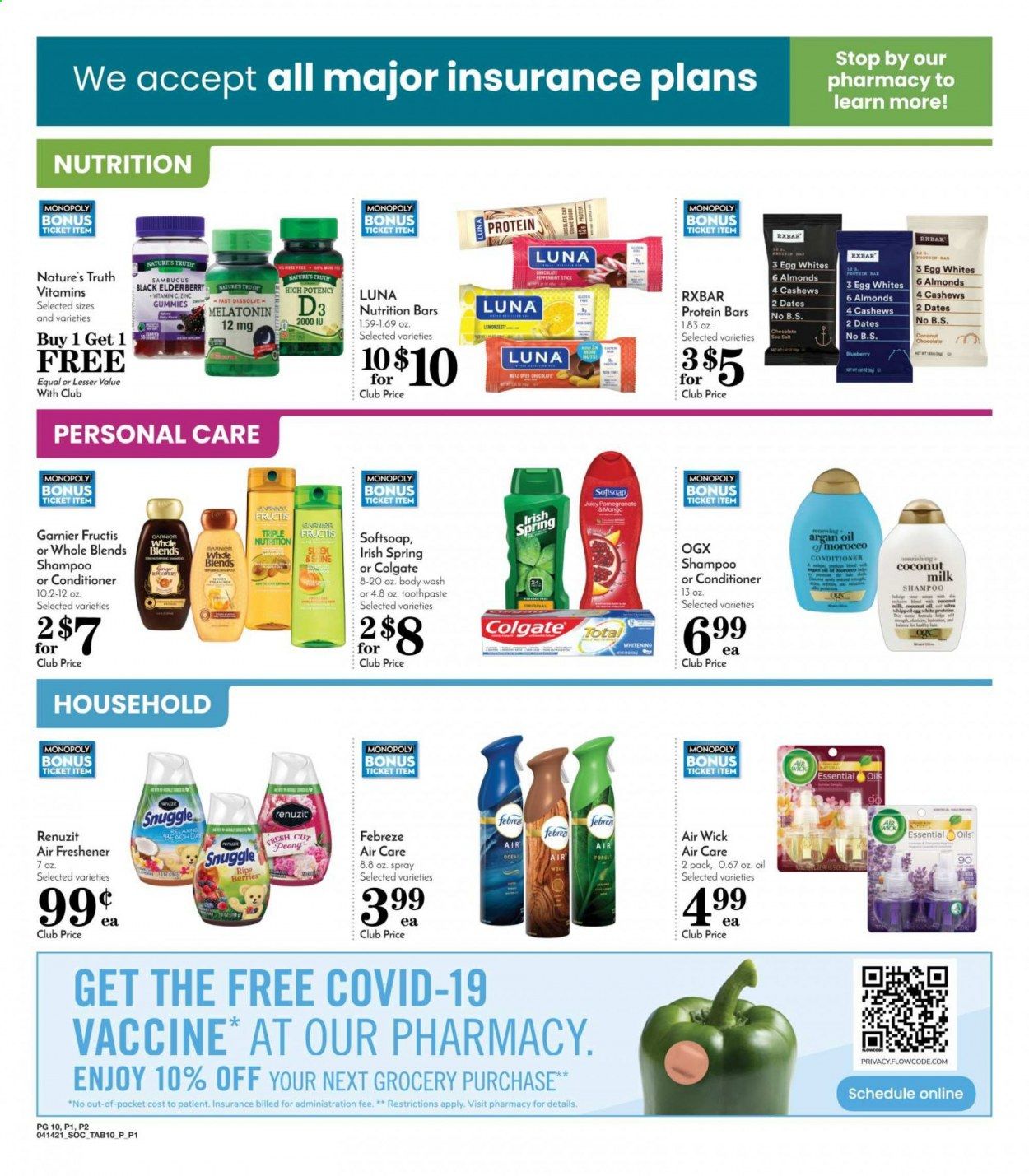 Pavilions (CA) Weekly Ad Flyer April 14 to April 20