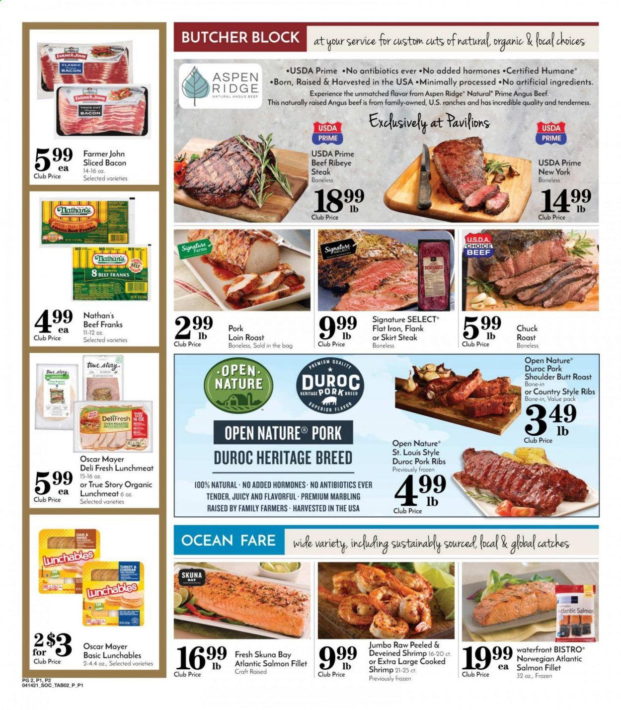 Pavilions (CA) Weekly Ad Flyer April 14 to April 20