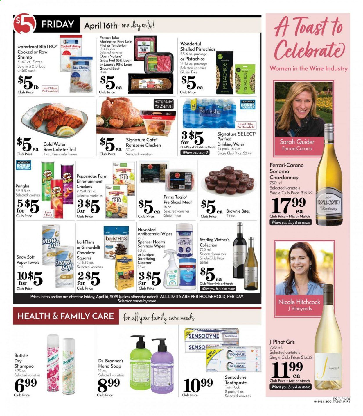 Pavilions (CA) Weekly Ad Flyer April 14 to April 20