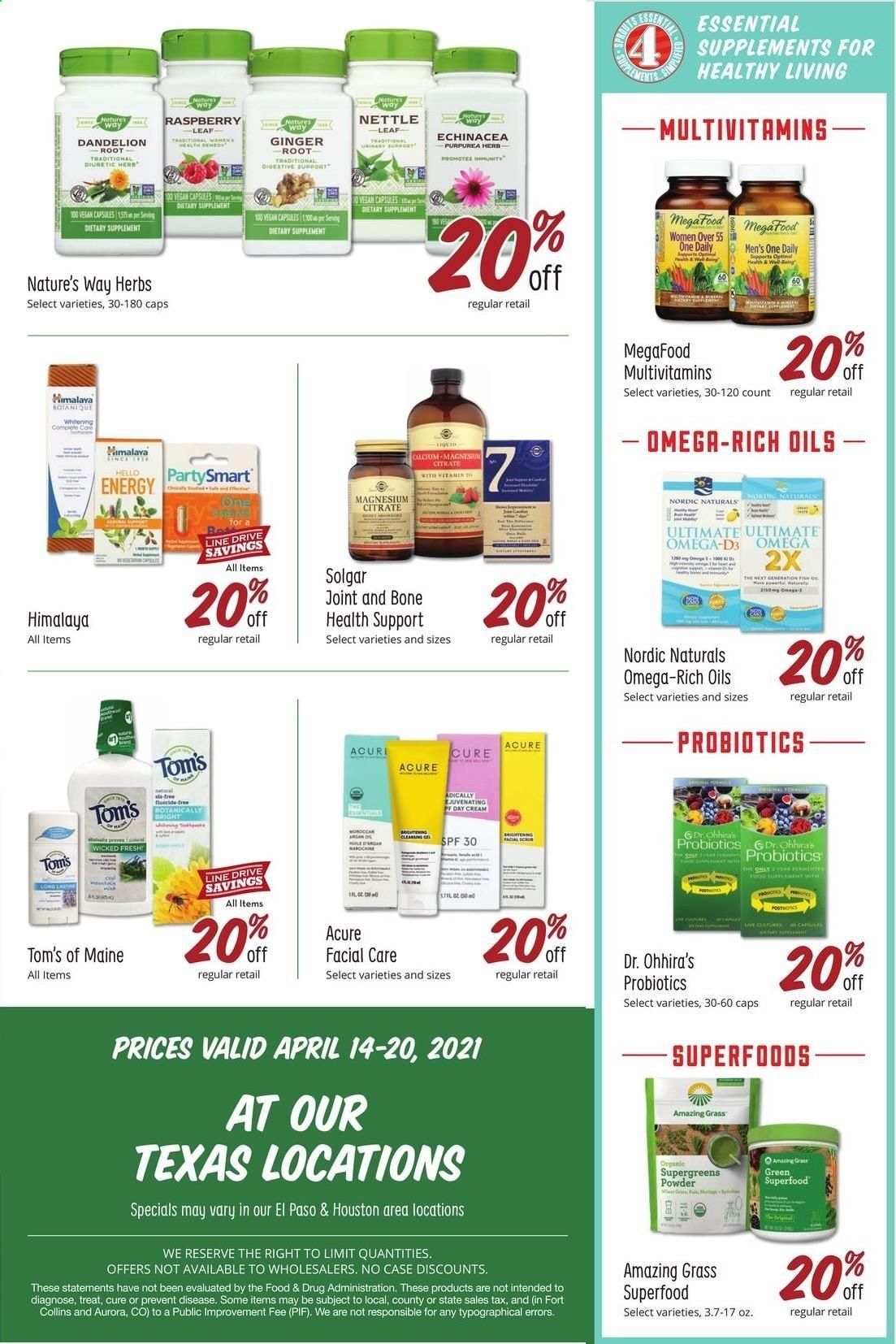 Sprouts Weekly Ad Flyer April 14 to April 20