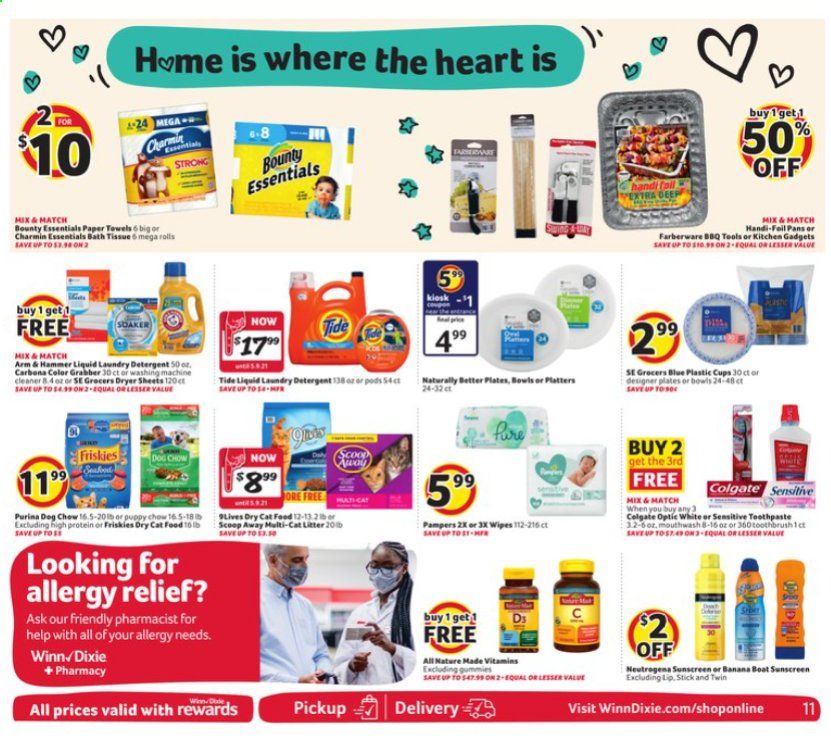 Winn Dixie (AL, FL, GA, LA, MS) Weekly Ad Flyer April 14 to April 20