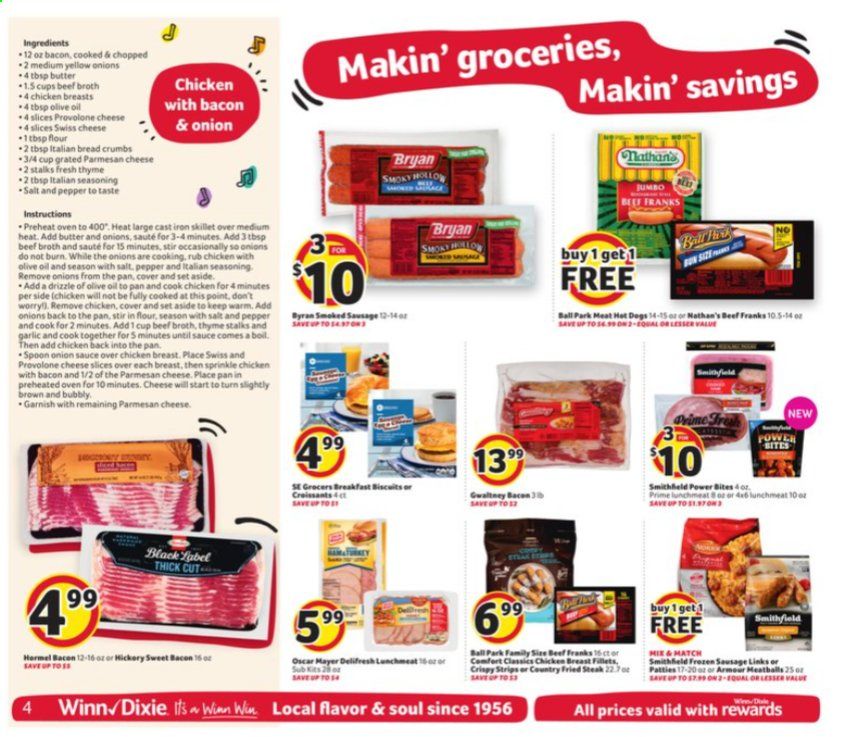 Winn Dixie (AL, FL, GA, LA, MS) Weekly Ad Flyer April 14 to April 20