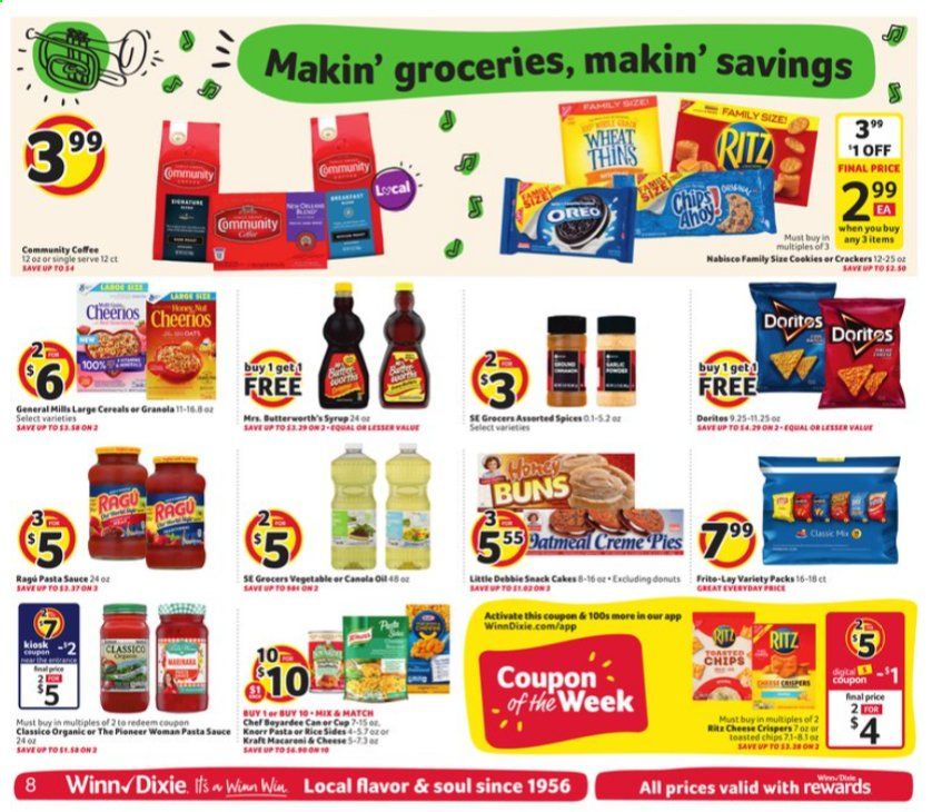 Winn Dixie (AL, FL, GA, LA, MS) Weekly Ad Flyer April 14 to April 20