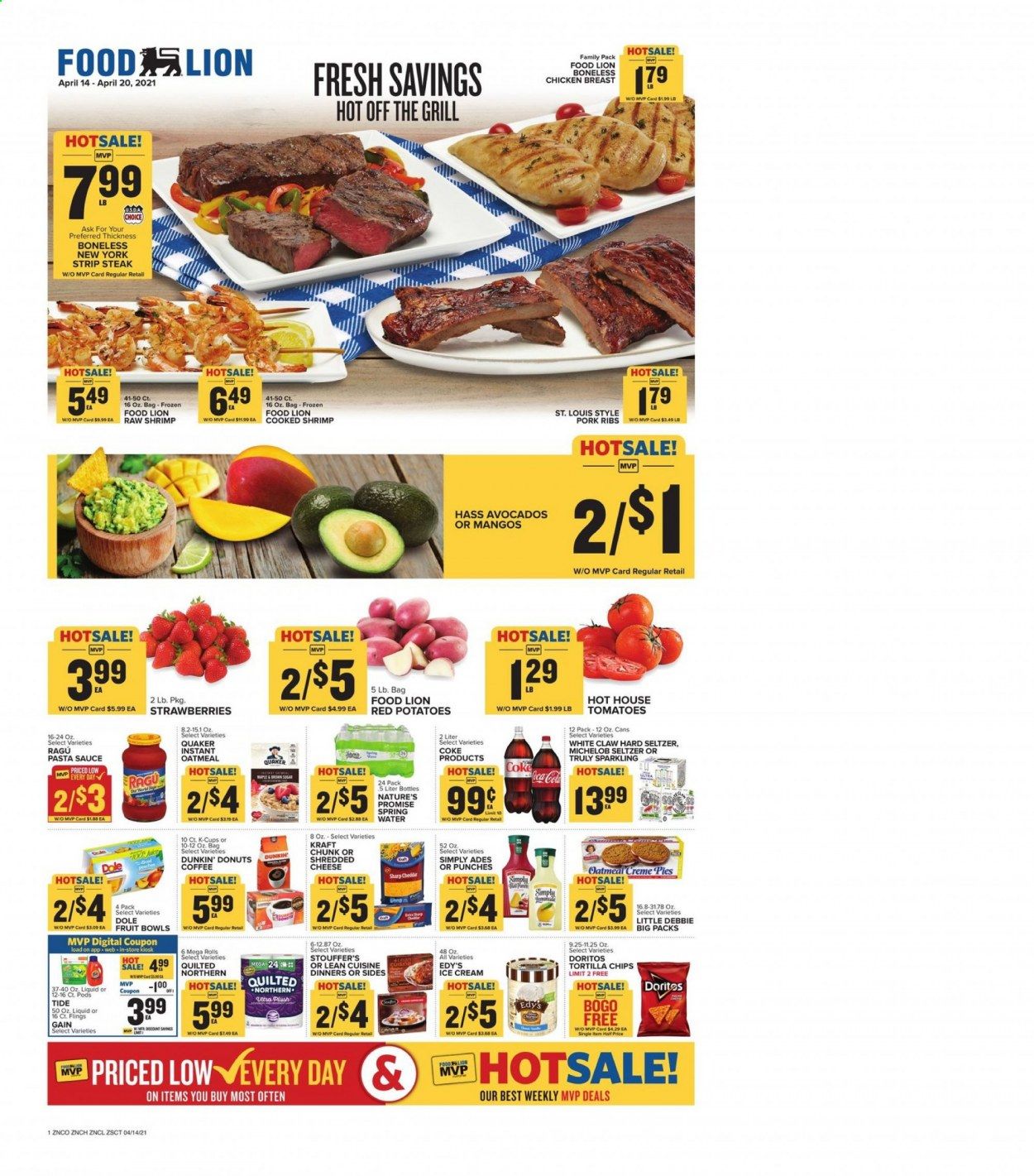 Food Lion (NC) Weekly Ad Flyer April 14 to April 20