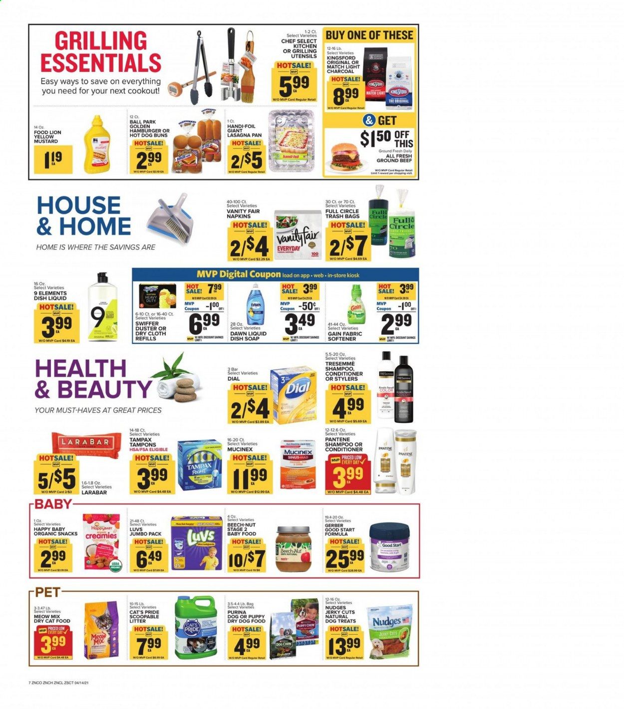 Food Lion (NC) Weekly Ad Flyer April 14 to April 20