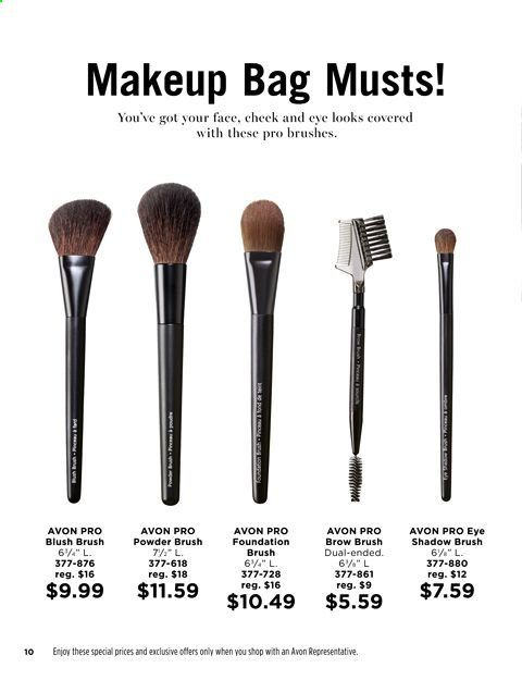 Avon Weekly Ad Flyer April 13 to April 26