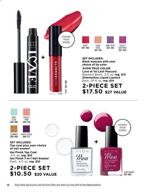 Avon Weekly Ad Flyer April 13 to April 26