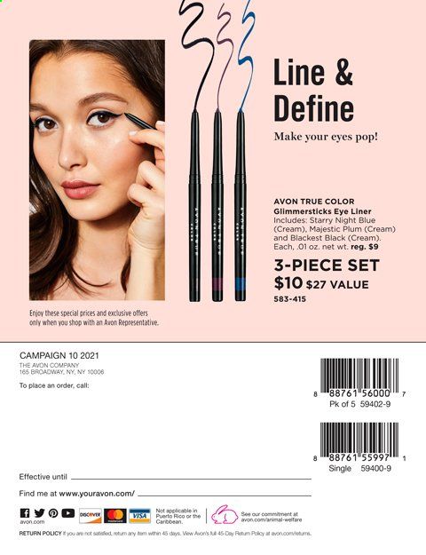 Avon Weekly Ad Flyer April 13 to April 26
