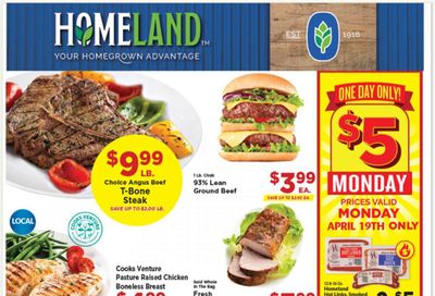 Homeland (OK, TX) Weekly Ad Flyer April 14 to April 20
