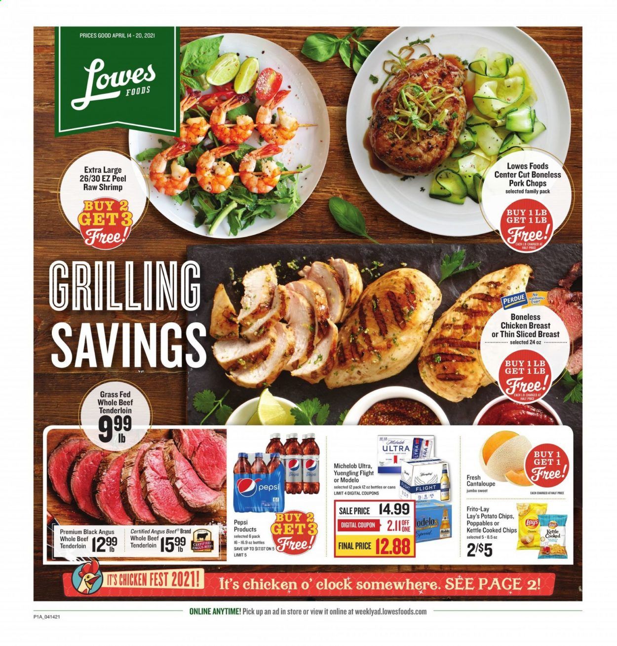 Lowes Foods Weekly Ad Flyer April 14 to April 20