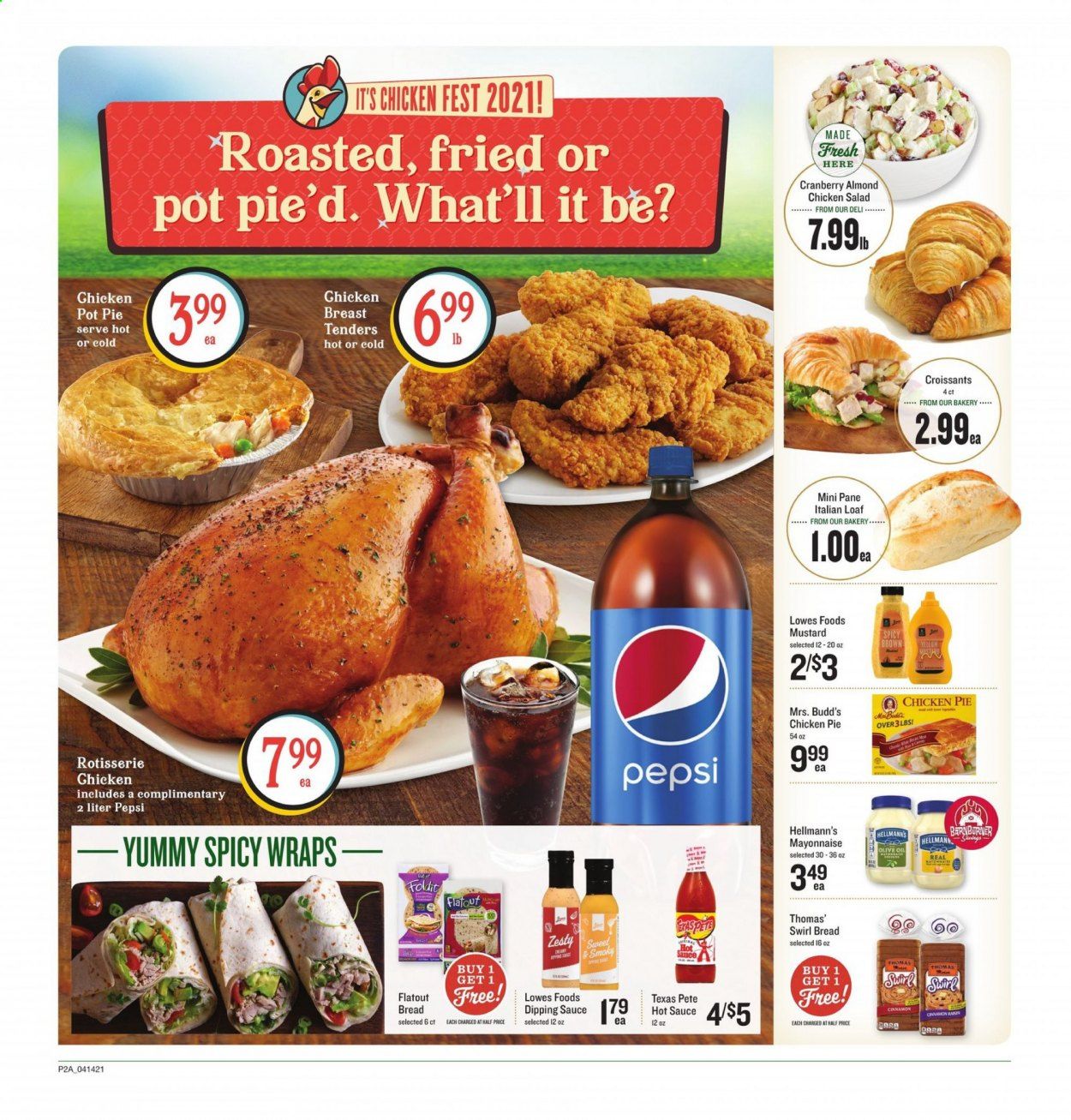Lowes Foods Weekly Ad Flyer April 14 to April 20