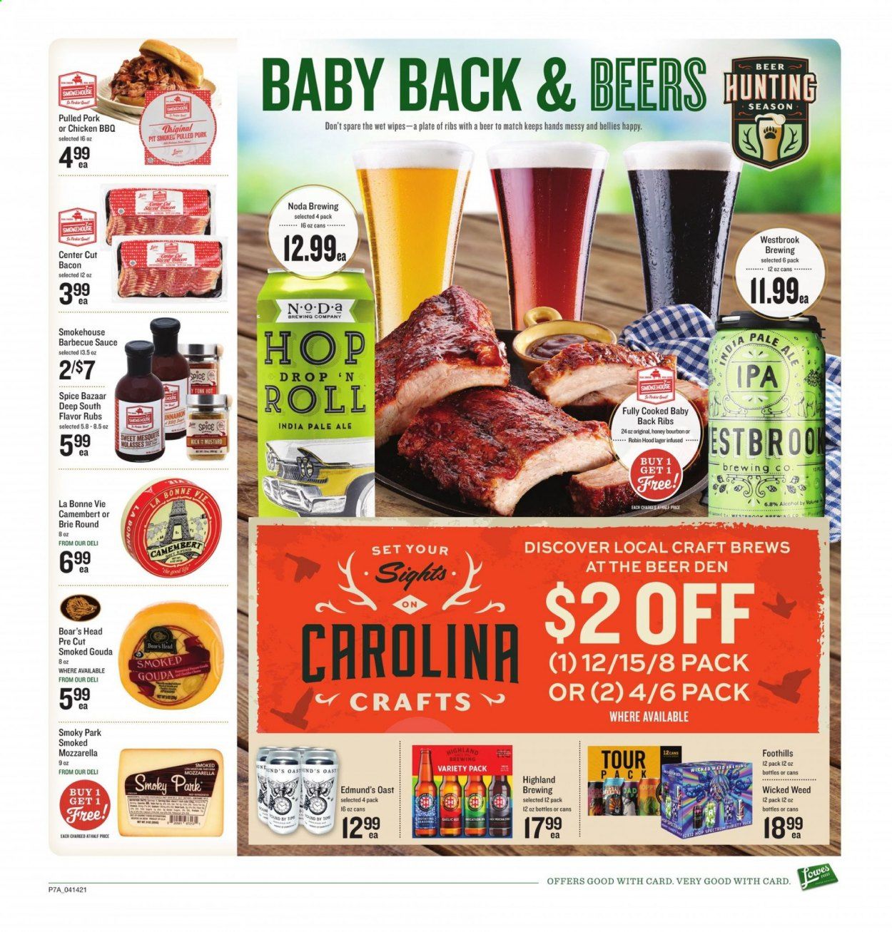 Lowes Foods Weekly Ad Flyer April 14 to April 20