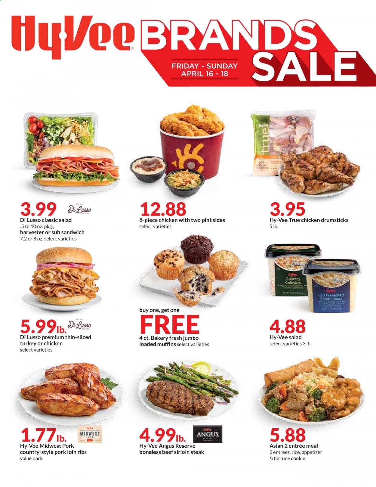 Hy-Vee (IA, IL, KS, MN, MO, NE, SD, WI) Weekly Ad Flyer April 14 to April 21