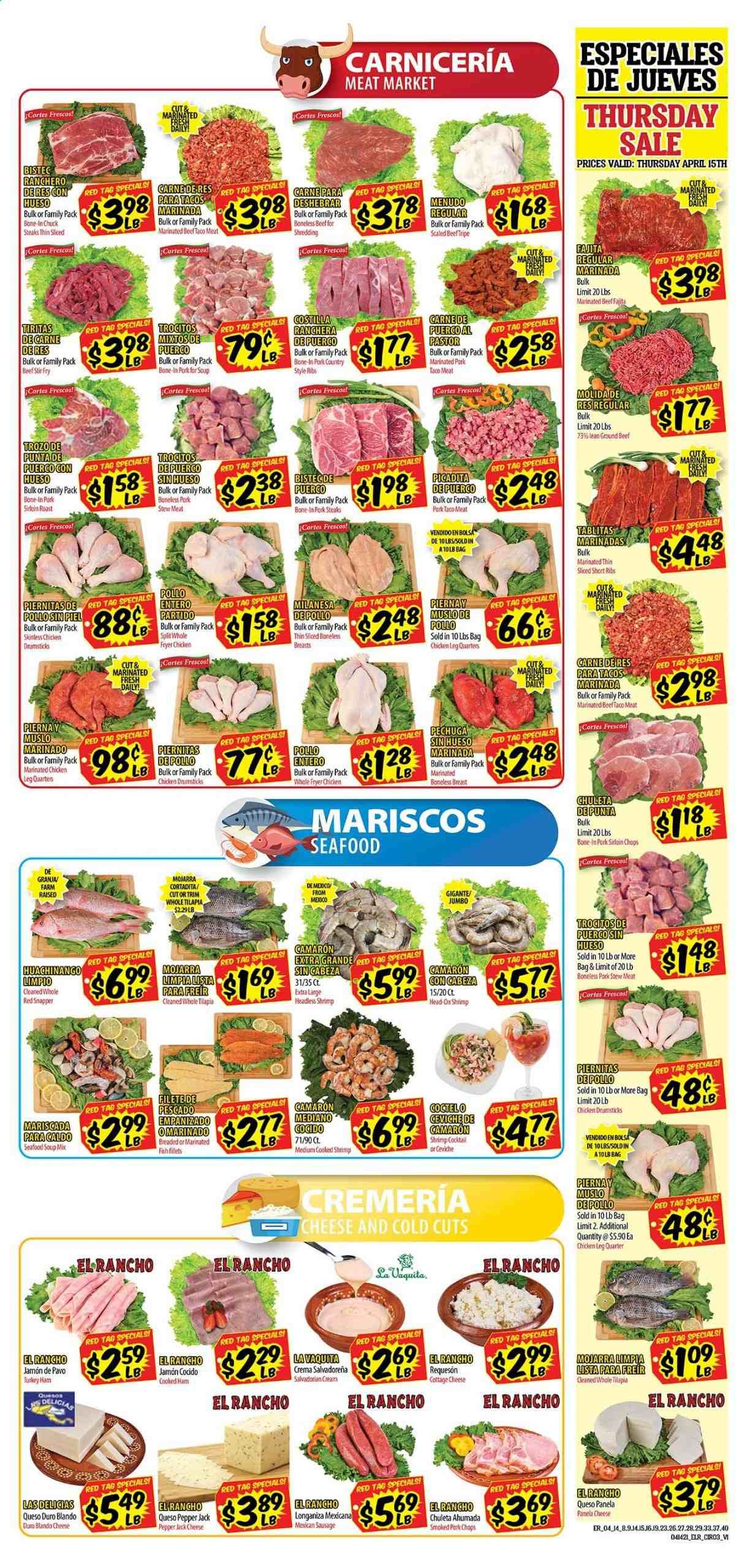 El Rancho (TX) Weekly Ad Flyer April 14 to April 20