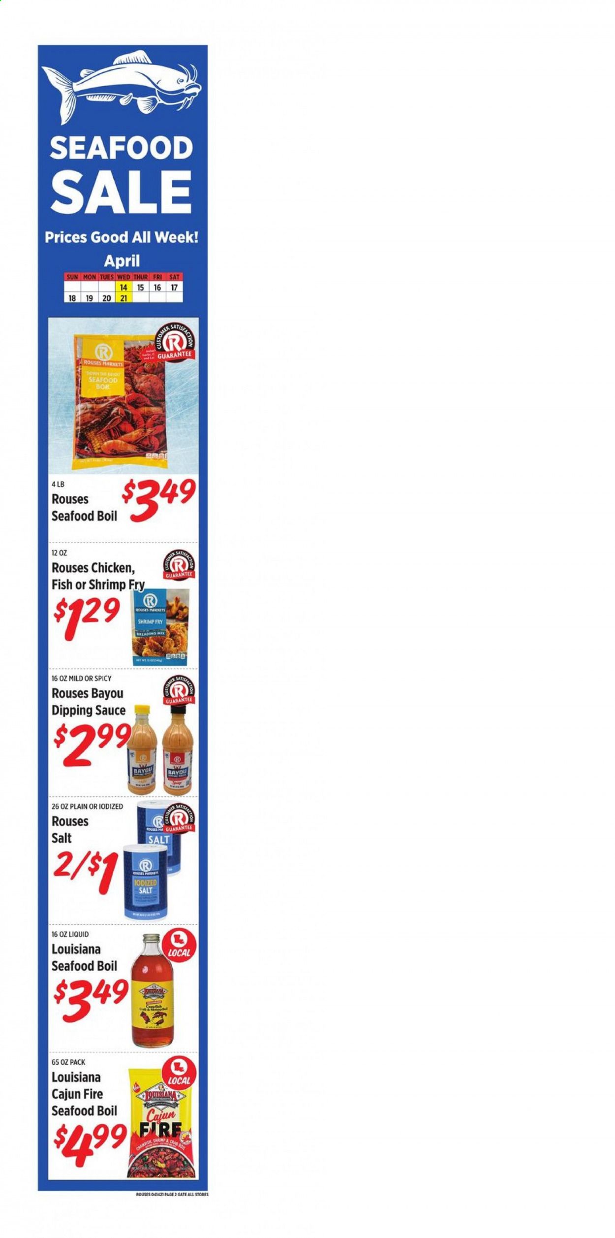 Rouses Markets (AL, LA, MS) Weekly Ad Flyer April 14 to April 21