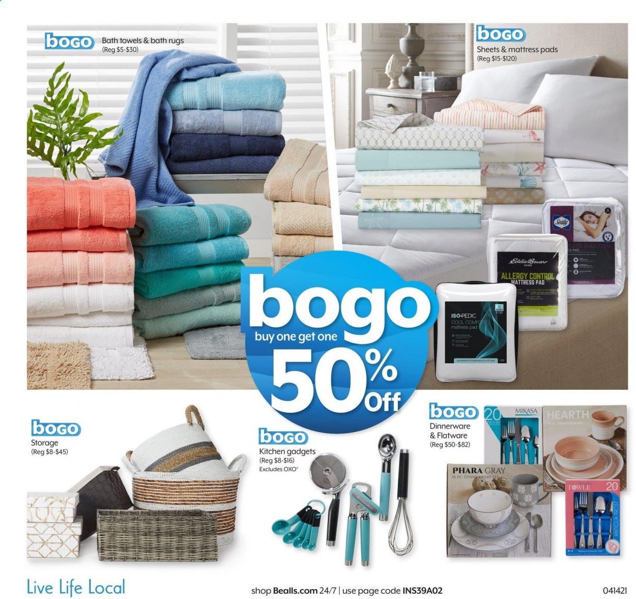 Bealls Florida Weekly Ad Flyer April 14 to April 20