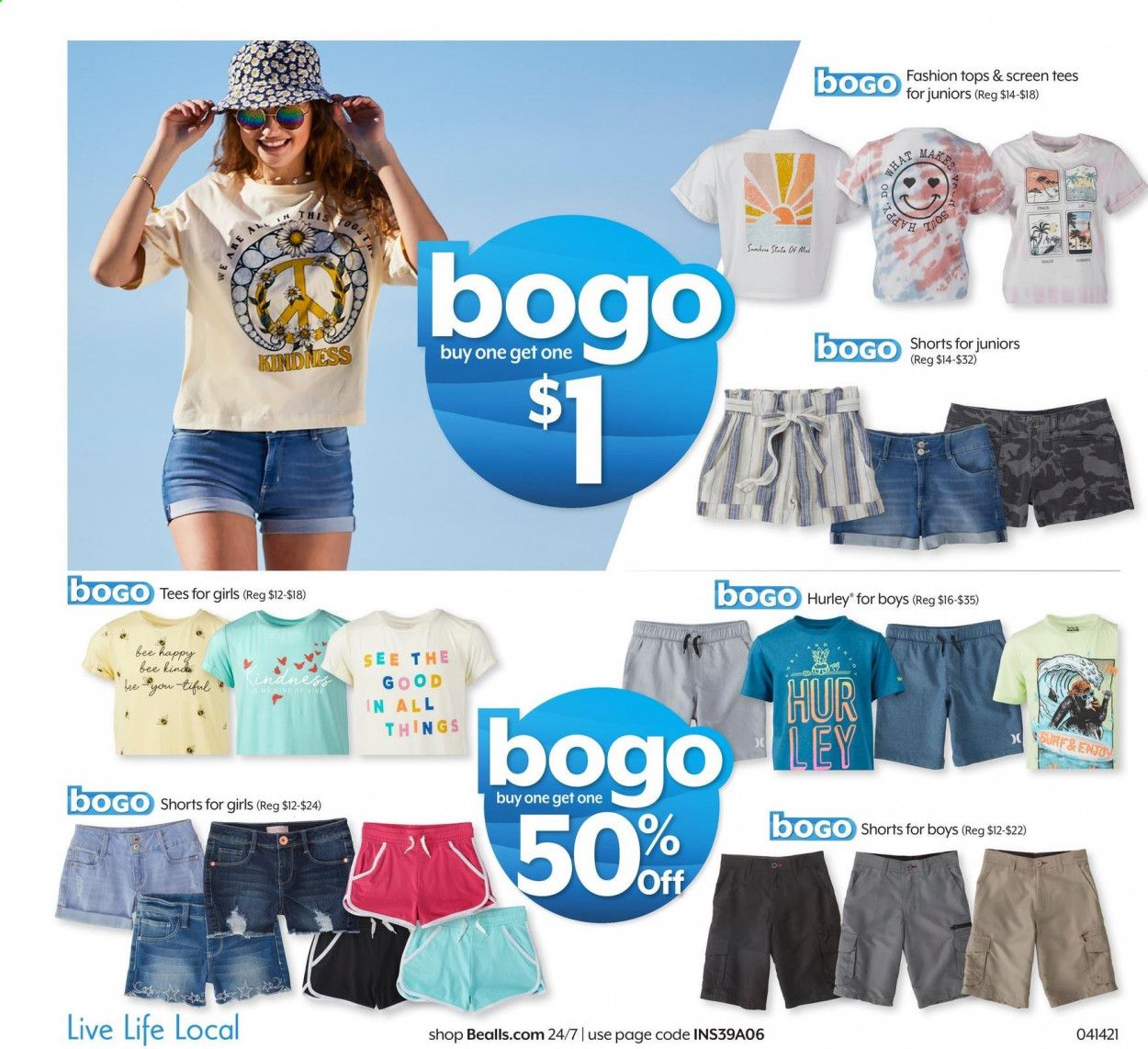 Bealls Florida Weekly Ad Flyer April 14 to April 20