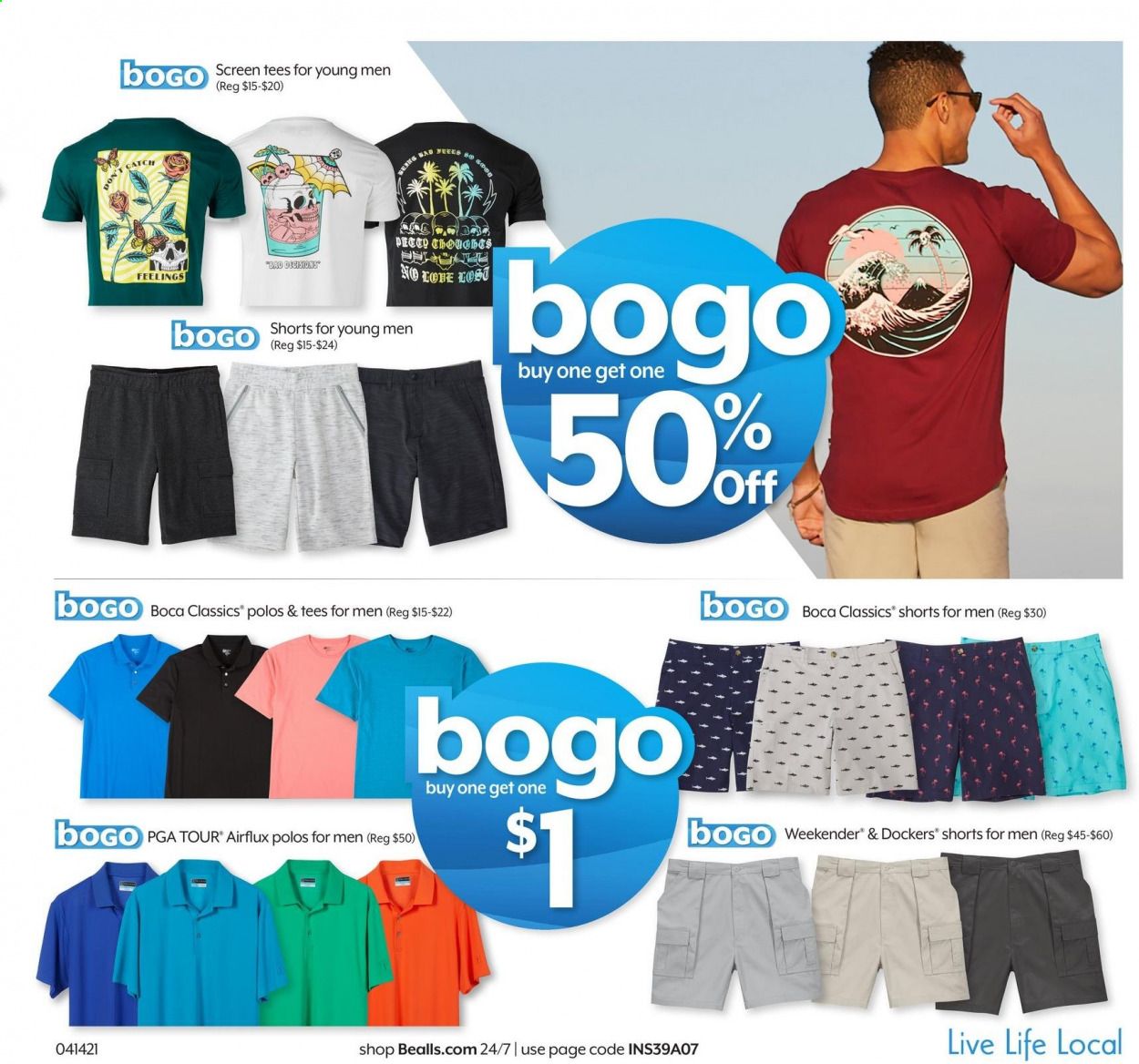 Bealls Florida Weekly Ad Flyer April 14 to April 20