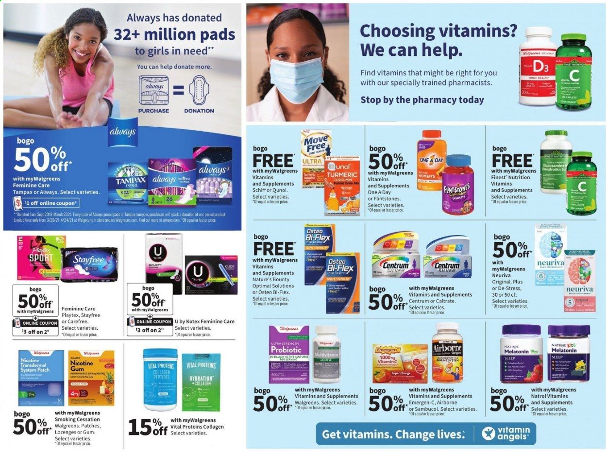 Walgreens Weekly Ad Flyer April 18 to April 24