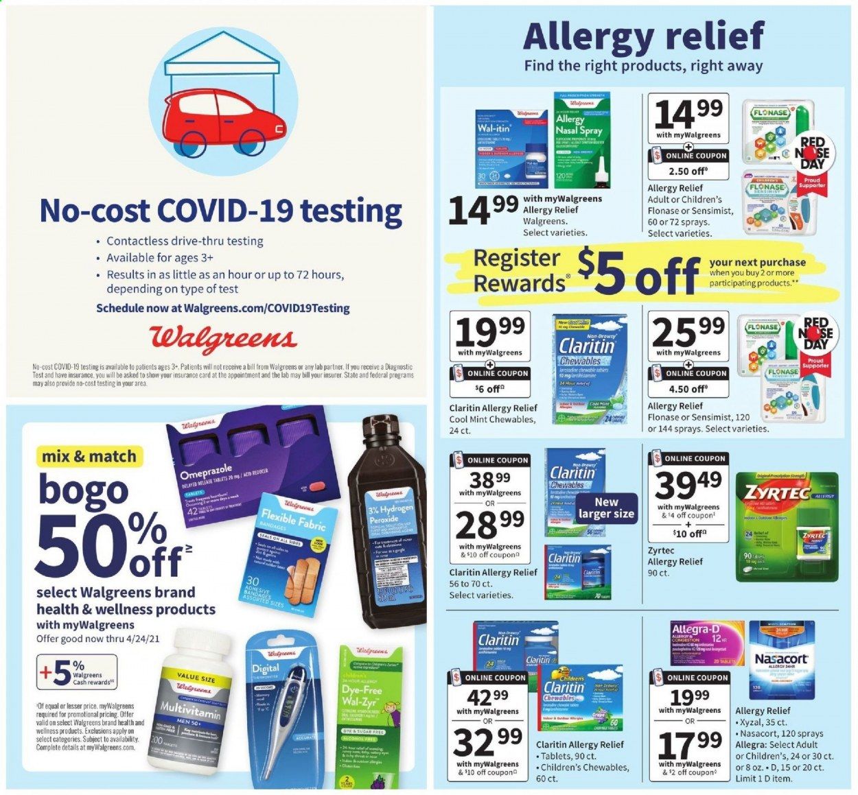 Walgreens Weekly Ad Flyer April 18 to April 24