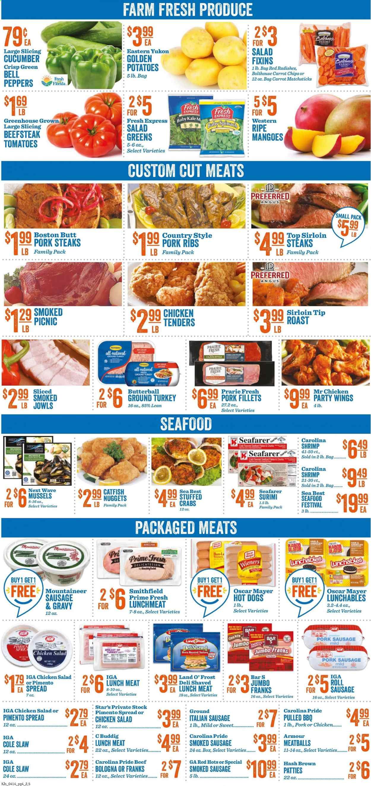KJ´s Market (GA, SC) Weekly Ad Flyer April 14 to April 20