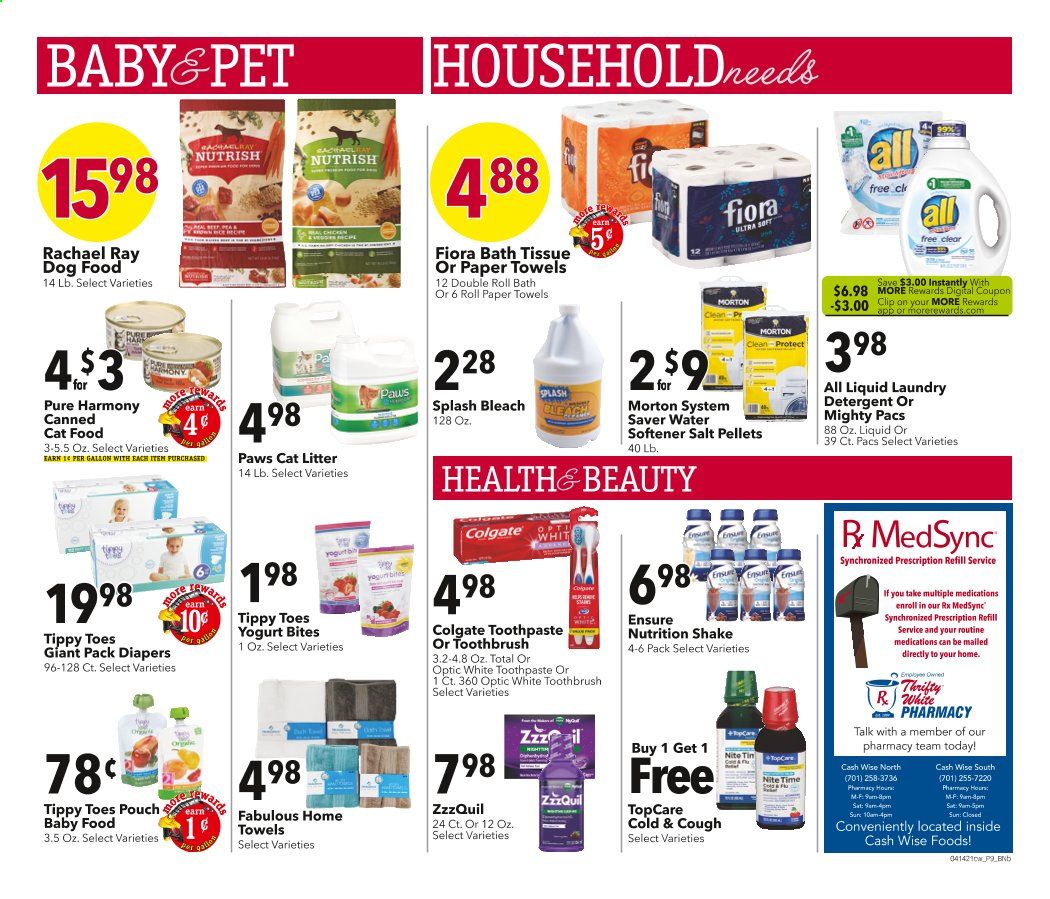Cash Wise (MN, ND) Weekly Ad Flyer April 14 to April 20
