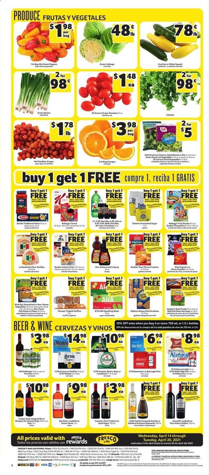 Fresco y Más Weekly Ad Flyer April 14 to April 20