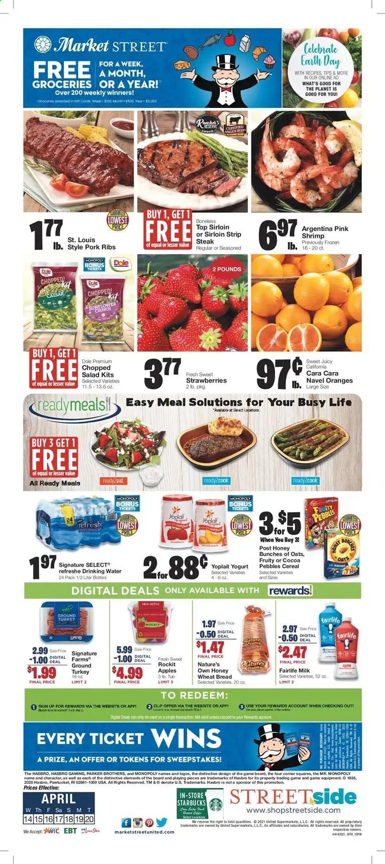 Market Street (NM, TX) Weekly Ad Flyer April 14 to April 20