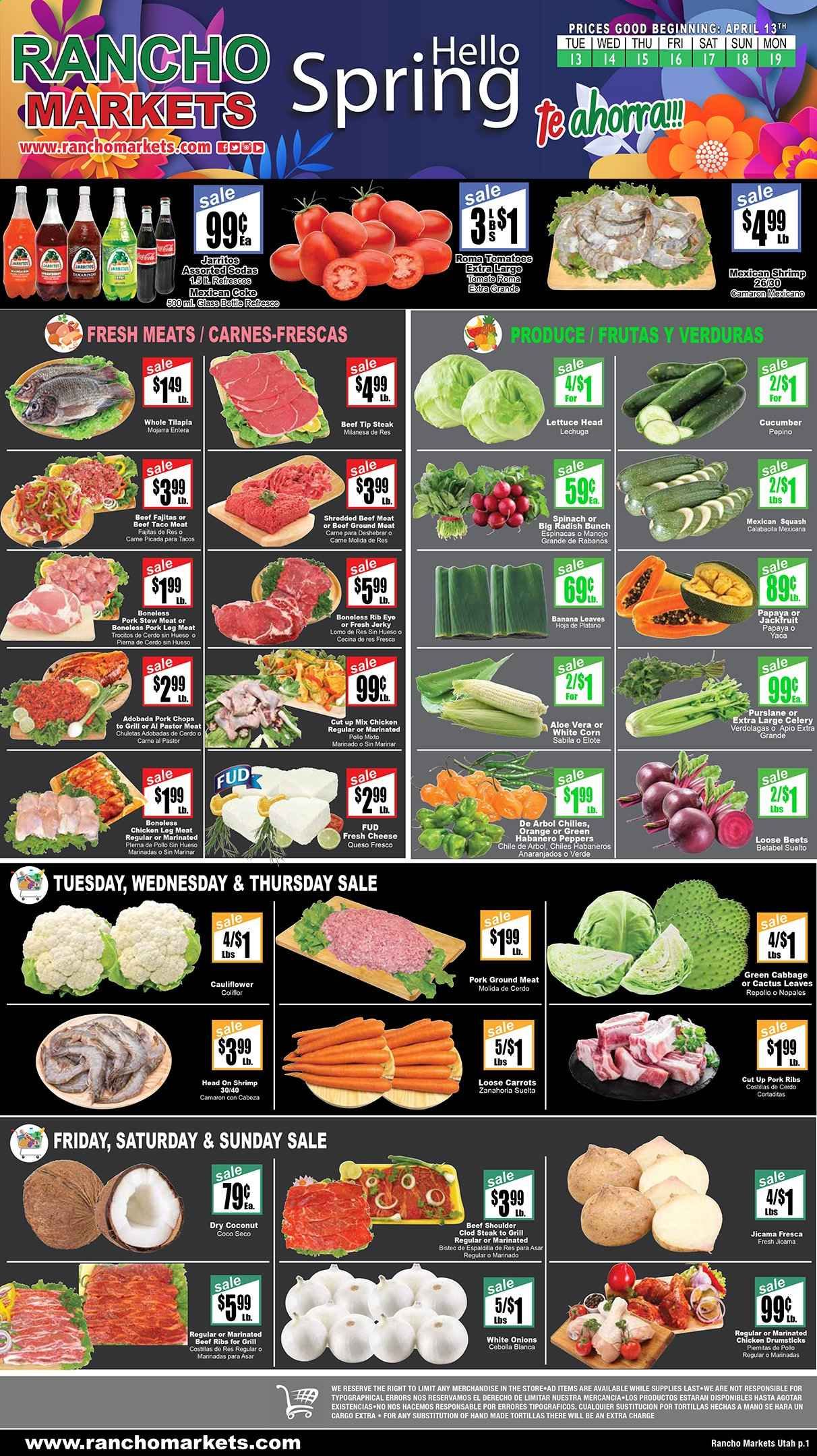 Rancho Markets Weekly Ad Flyer April 13 to April 19