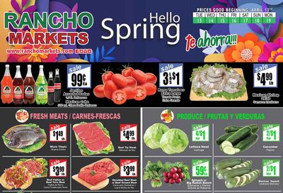 Rancho Markets Weekly Ad Flyer April 13 to April 19