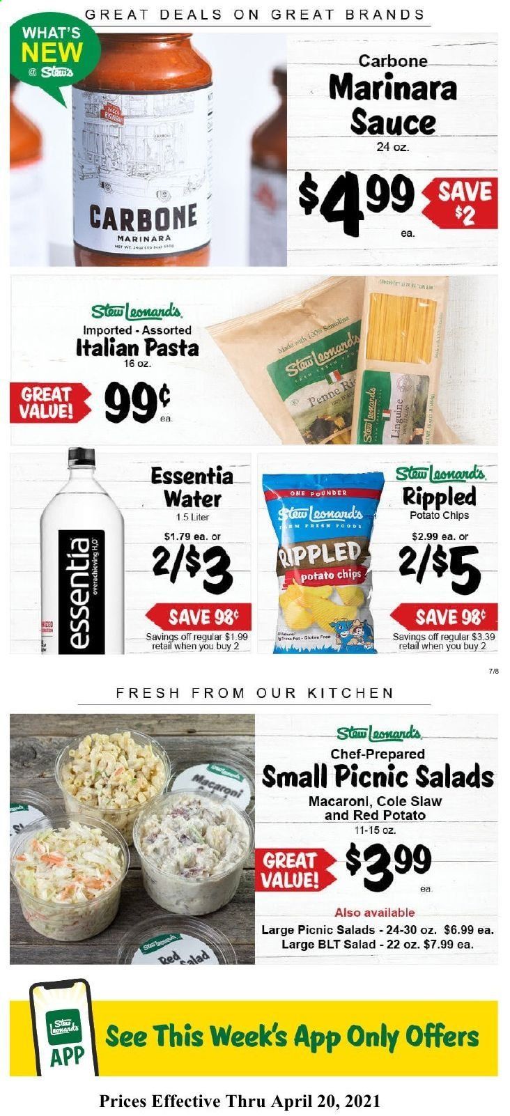 Stew Leonard's Weekly Ad Flyer April 14 to April 20