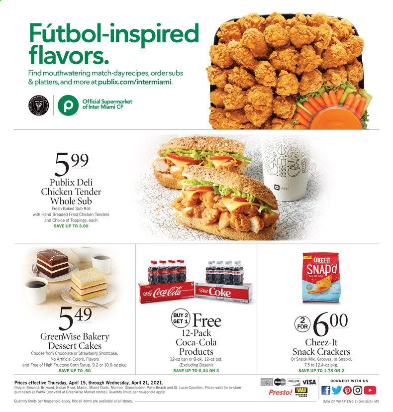 Publix (AL, FL, GA, NC, SC, TN, VA) Weekly Ad Flyer April 15 to April 21
