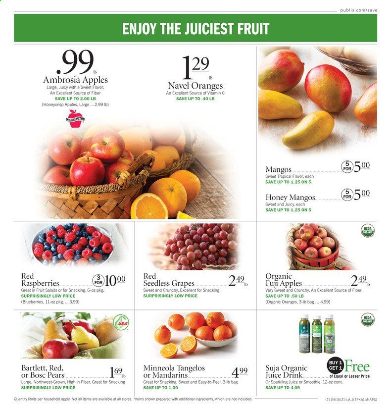 Publix (AL, FL, GA, NC, SC, TN, VA) Weekly Ad Flyer April 15 to April 21