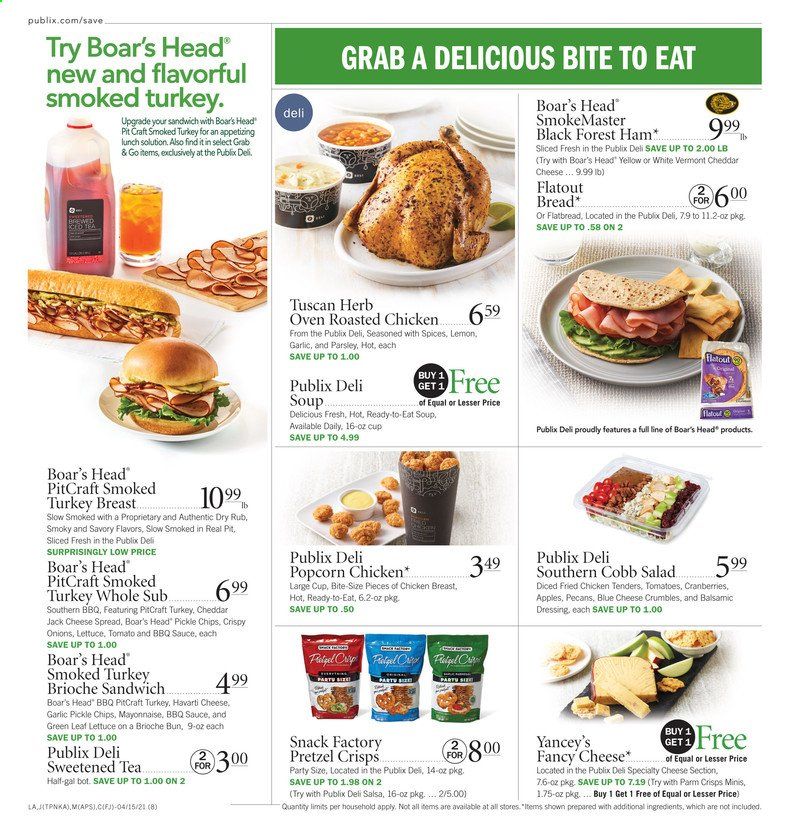 Publix (AL, FL, GA, NC, SC, TN, VA) Weekly Ad Flyer April 15 to April 21