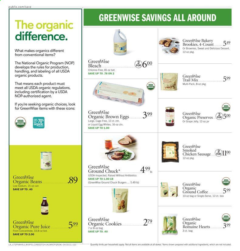 Publix (AL, FL, GA, NC, SC, TN, VA) Weekly Ad Flyer April 15 to April 21