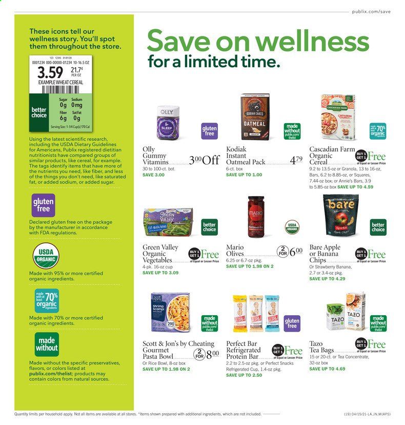 Publix (AL, FL, GA, NC, SC, TN, VA) Weekly Ad Flyer April 15 to April 21