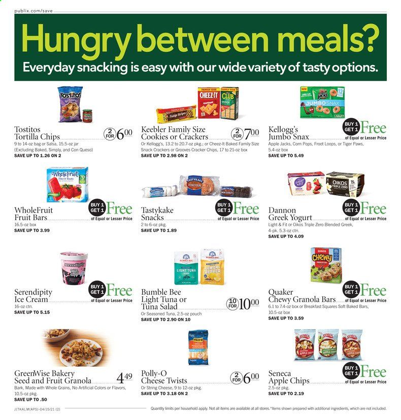 Publix (AL, FL, GA, NC, SC, TN, VA) Weekly Ad Flyer April 15 to April 21