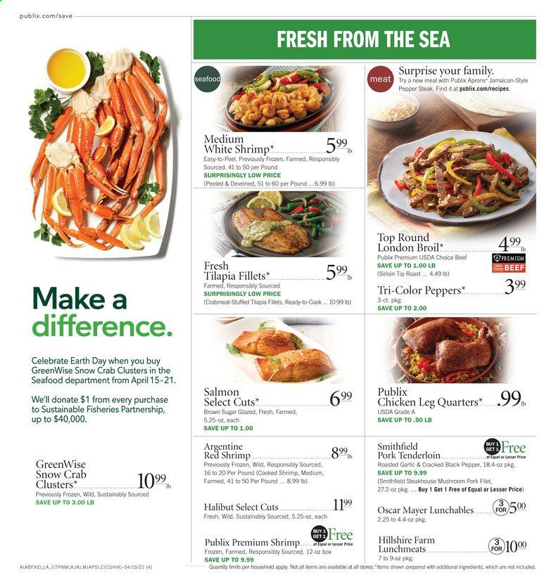 Publix (AL, FL, GA, NC, SC, TN, VA) Weekly Ad Flyer April 15 to April 21