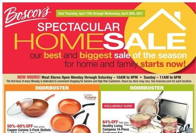 Boscov's Weekly Ad Flyer April 15 to April 28