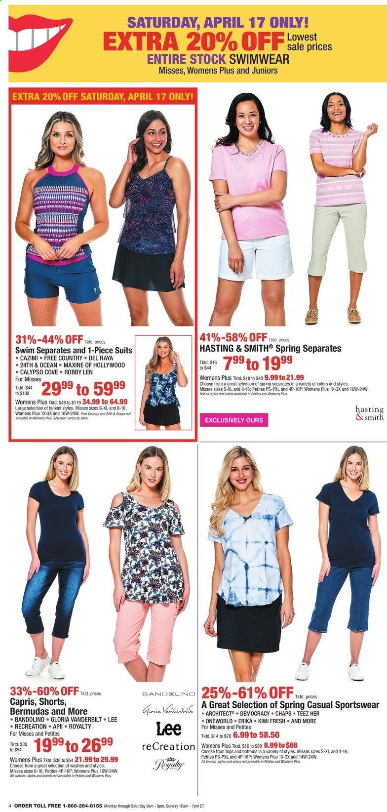 Boscov's Weekly Ad Flyer April 15 to April 28