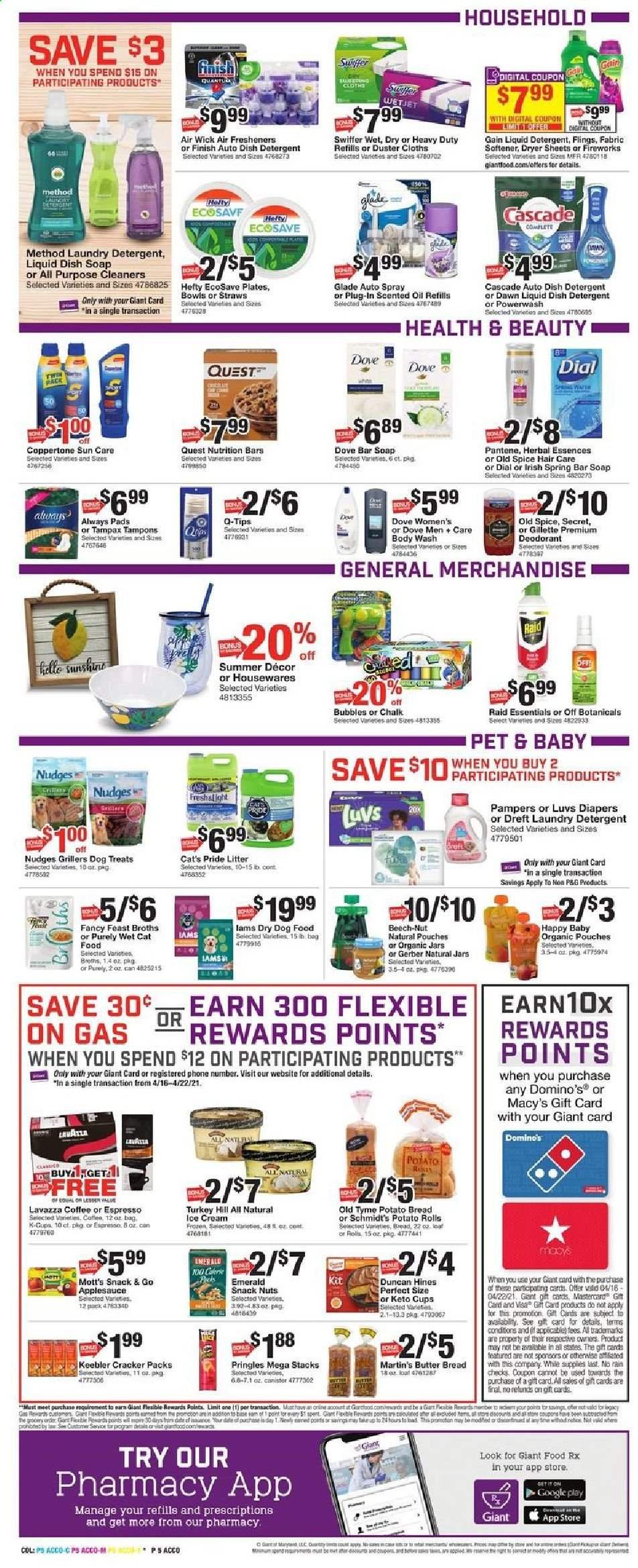 Giant Food Weekly Ad Flyer April 16 to April 22
