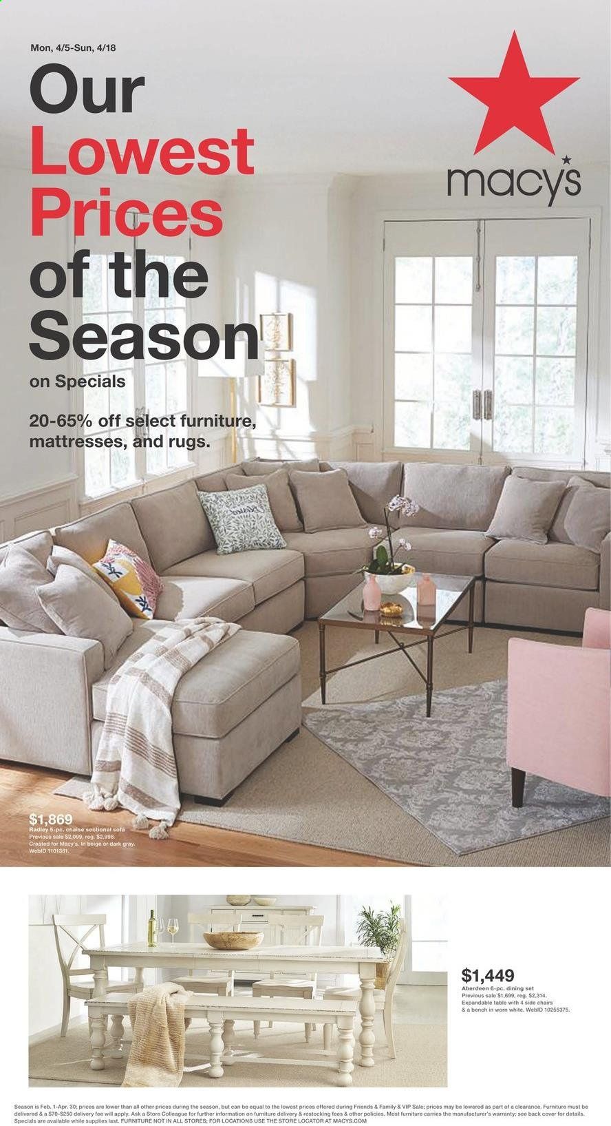 Macy's Weekly Ad Flyer April 16 to April 22