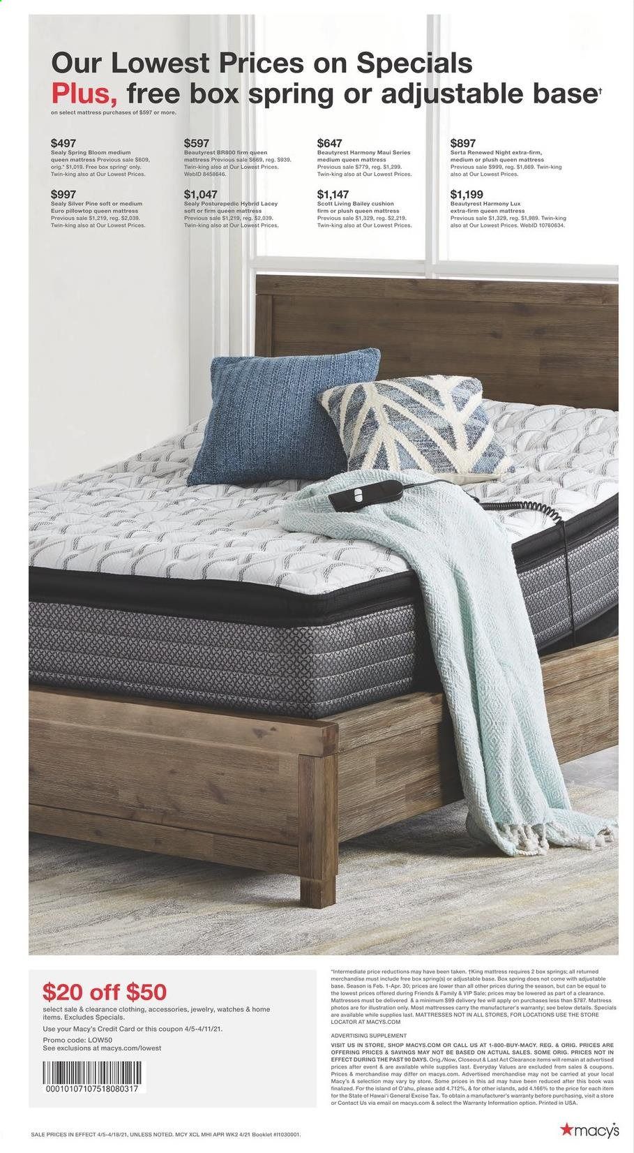 Macy's Weekly Ad Flyer April 16 to April 22