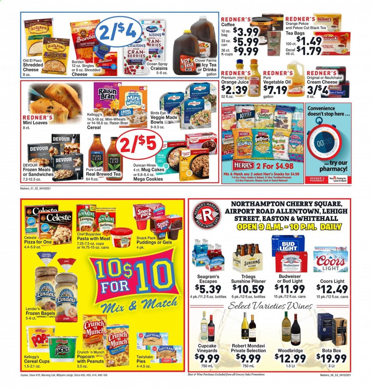 Redner's Markets Weekly Ad Flyer April 15 to April 21